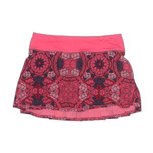 Lululemon  Pace Setter skirt tennis   Prisma Guava Lava  floral pink  sz 4